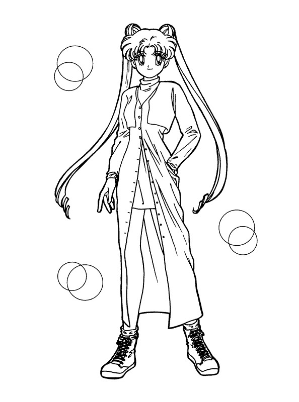 Kids-n-fun.com | 66 coloring pages of Sailor Moon